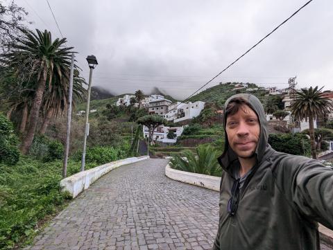 Cobblestone streets of Taganana