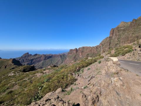 Narrow roads into Teno
