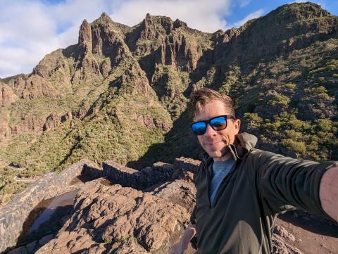Spectacular views on the road to Teno Park