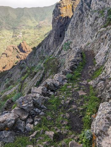 The trail feels like it was made by ancient peoples