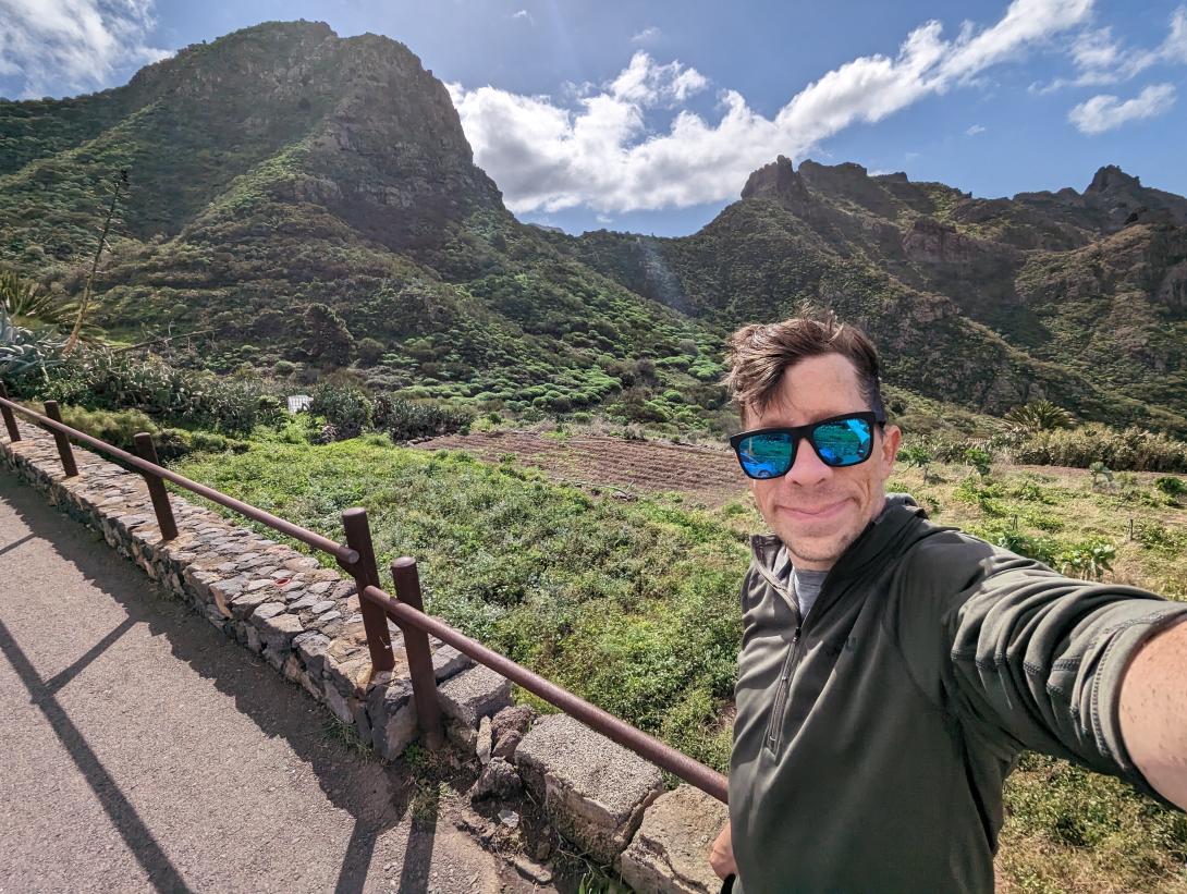 The trailhead of Cerro Carrizales